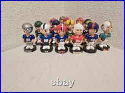 14 Vintage Lot Football Player Mini Nodder Bobblehead