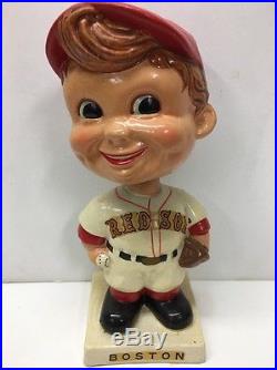 1960 Boston Red Sox White Base Nodder Bobblehead Vintage Baseball Bobble