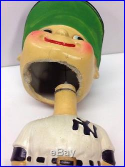 1960 NY New York Yankees Color Nodder Bobblehead Vintage Baseball Mlb Bobble