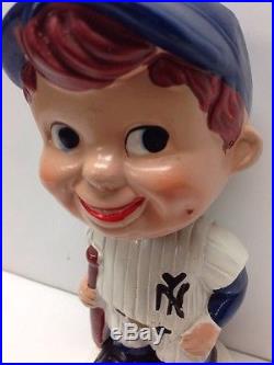1960 NY New York Yankees Nodder Bobblehead Vintage Baseball Mlb Bobble Vintage