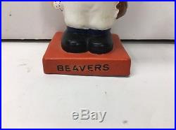 1960 Portland Beavers Pcl Color Base Nodder Bobblehead Vintage Baseball Bobble