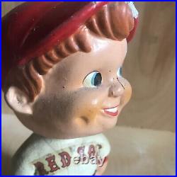 1960'S /70s VINTAGE BOSTON RED SOX BOBBLEHEAD GOLD BASE Made In Japan