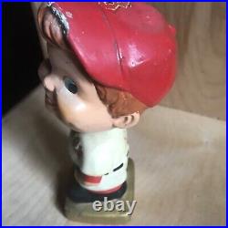 1960'S /70s VINTAGE BOSTON RED SOX BOBBLEHEAD GOLD BASE Made In Japan