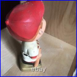 1960'S /70s VINTAGE BOSTON RED SOX BOBBLEHEAD GOLD BASE Made In Japan