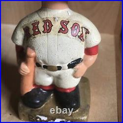 1960'S /70s VINTAGE BOSTON RED SOX BOBBLEHEAD GOLD BASE Made In Japan