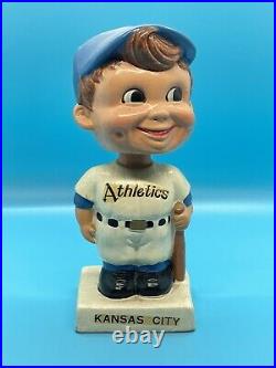 1960'S VINTAGE KANSAS CITY ATHLETICS BOBBLEHEAD MLB Rare HTF Japan