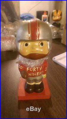 1960 San Francisco 49ers Forty Niners Bobblehead Nodder with BOX Vintage