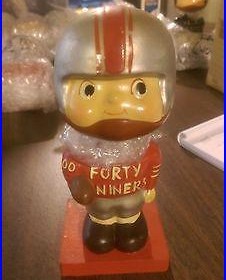 1960 San Francisco 49ers Forty Niners Bobblehead Nodder with BOX Vintage