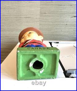 1960 Vintage Royal Canadian Mountie Square Base Bobblehead