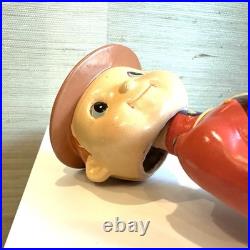 1960 Vintage Royal Canadian Mountie Square Base Bobblehead