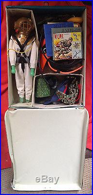 1960 s 1964 Vintage GI Joe Deep Sea Diver Set Box Collection Accessories Scuba