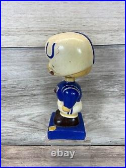 1960's Baltimore Colts Bobblehead Vintage Nodder Square NFL Base Made In Japan