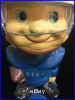 1960's Buffalo Bills Bobblehead VTG AFL Toes Up Type Nodder Japan Repaired NICE
