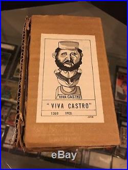 1960's Fidel Castro Vintage Viva Castro Bobble Bobbing Head Doll Mint Box