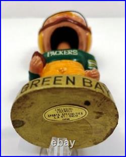 1960's GREEN BAY PACKERS VINTAGE BOY GOLD BASE NODDER BOBBLEHEAD EX-NM 1960's GREEN BAY PACKERS VINTAGE BOY GOLD BASE NODDER BOBBLEHEAD EX-NM