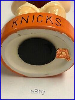 1960's New York Knicks Vintage Jumbo Bobblehead Bank Ex/mint With Original Box