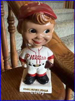1960's Philadelphia Phillies Vintage Baseball Bobblehead Nodder Japan