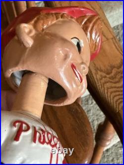 1960's Philadelphia Phillies Vintage Baseball Bobblehead Nodder Japan