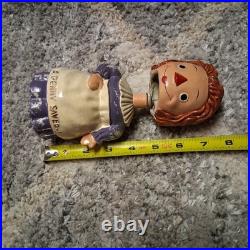 1960's Raggedy Ann Doll Bobblehead Nodder Bank Vintage