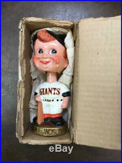 1960 s San Francisco Giants BobbleHead w box Vintage Sports Specialties Japan