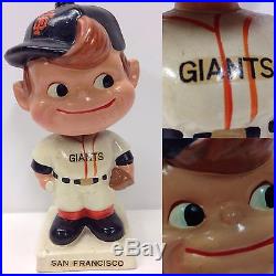 1960's San Francisco Giants Nodder Bobblehead Vintage Baseball Mlb Paper Mache 1960's San Francisco Giants Nodder Bobblehead Vintage Baseball Mlb Paper Mache