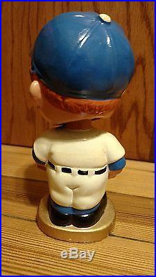 1960's VINTAGE DODGERS NODDER BOBBLE HEAD SANDY KOUFAX with ORIGINAL BOX AWESOME