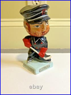 1960's Vintage Baltimore Clippers Hockey AHL Bobble Head Nodder