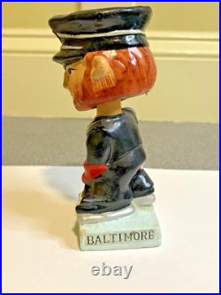 1960's Vintage Baltimore Clippers Hockey AHL Bobble Head Nodder