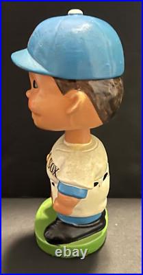 1960's Vintage Chicago White Sox Bobble Head Nodder Green Base