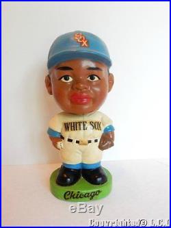 1960's Vintage Chicago White Sox Bobblehead Baseball Green Bay African American