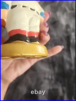 1960's Vintage MLB Chicago Cubs Gold Base Bobble Head Nodder Made in Japan