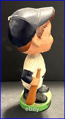 1960's Vintage New York Yankees Bobble Head Nodder Green Base