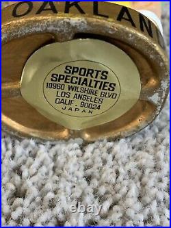 1960's Vintage Oakland A's Bobblehead Sports Specialties Gold Base JAPAN not SGA