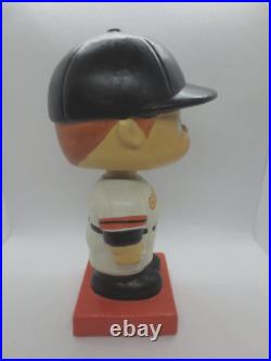 1960's Vintage Tacoma Giants PCL Square Color Base Bobblehead Nodder RESTORED