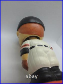 1960's Vintage Tacoma Giants PCL Square Color Base Bobblehead Nodder RESTORED