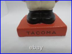1960's Vintage Tacoma Giants PCL Square Color Base Bobblehead Nodder RESTORED