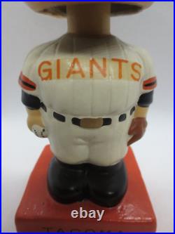 1960's Vintage Tacoma Giants PCL Square Color Base Bobblehead Nodder RESTORED
