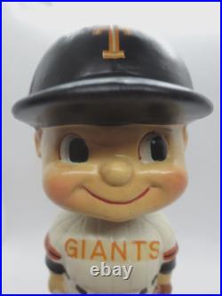1960's Vintage Tacoma Giants PCL Square Color Base Bobblehead Nodder RESTORED