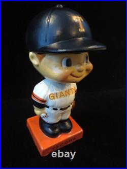 1960's Vintage Tacoma Giants PCL Square Color Base Bobblehead Nodder RESTORED 1960's Vintage Tacoma Giants PCL Square Color Base Bobblehead Nodder RESTORED