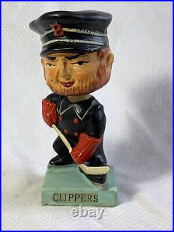 1960's Vtg Baltimore Clippers Hockey AHL Bobble Head Nodder Sports Figure Japan