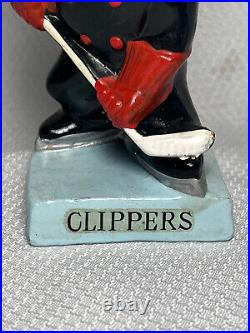 1960's Vtg Baltimore Clippers Hockey Bobble Head Nodder AHL Sports Figure Japan