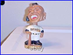 1960s Atlanta Braves Baseball Bobber Bobble Head Vintage Toy Doll Japan Nice 1960s Atlanta Braves Baseball Bobber Bobble Head Vintage Toy Doll Japan Nice