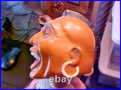 1960s Atlanta Braves Baseball Bobber Bobble Head Vintage Toy Doll Japan Nice