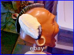 1960s Atlanta Braves Baseball Bobber Bobble Head Vintage Toy Doll Japan Nice