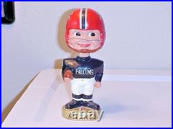 1960s Atlanta Falcons Football Player Bobber Bobble Head Vintage Toy Doll Japan