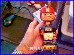 1960s Atlanta Falcons Football Player Bobber Bobble Head Vintage Toy Doll Japan