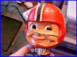1960s Atlanta Falcons Football Player Bobber Bobble Head Vintage Toy Doll Japan