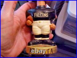 1960s Atlanta Falcons Football Player Bobber Bobble Head Vintage Toy Doll Japan