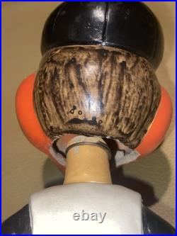 1960s Baltimore Orioles Mascot White Base Bobblehead Near MINT
