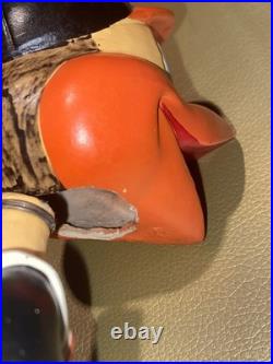 1960s Baltimore Orioles Mascot White Base Bobblehead Near MINT